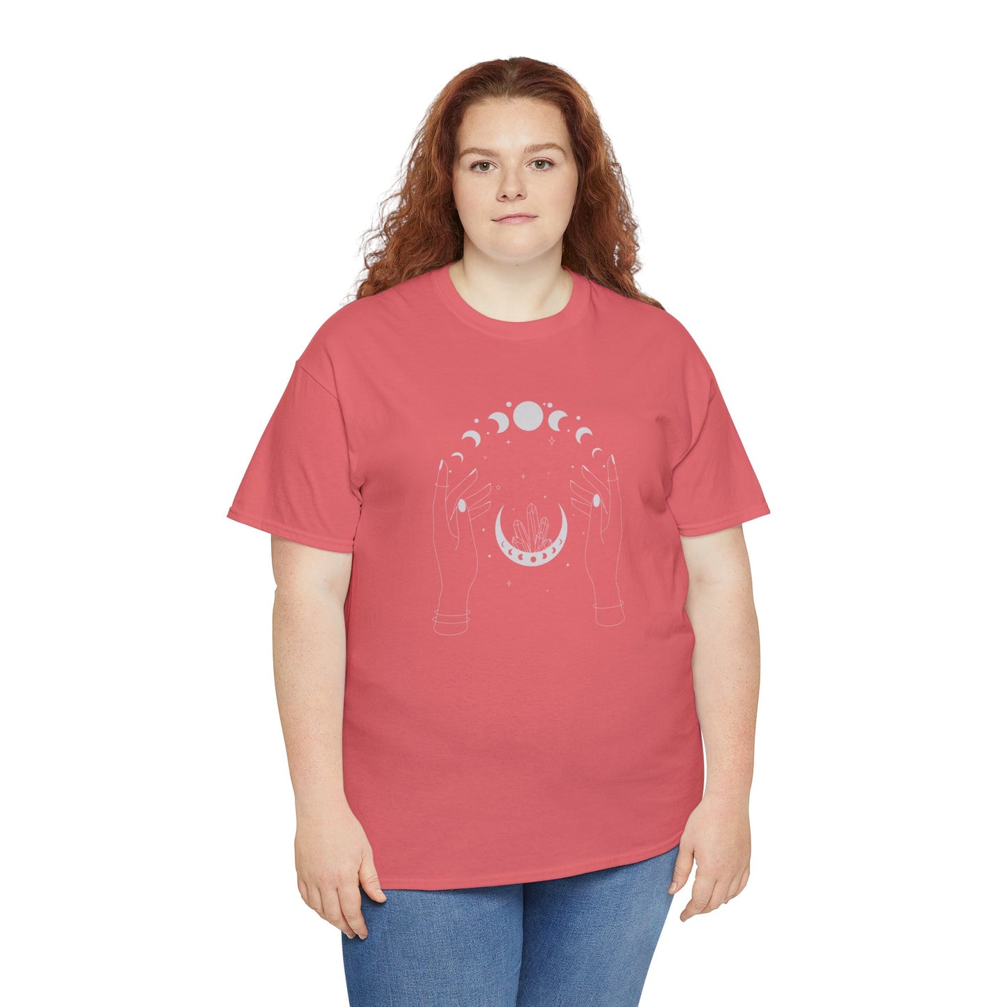 Unisex Heavy Cotton Tee- Moon Goddess