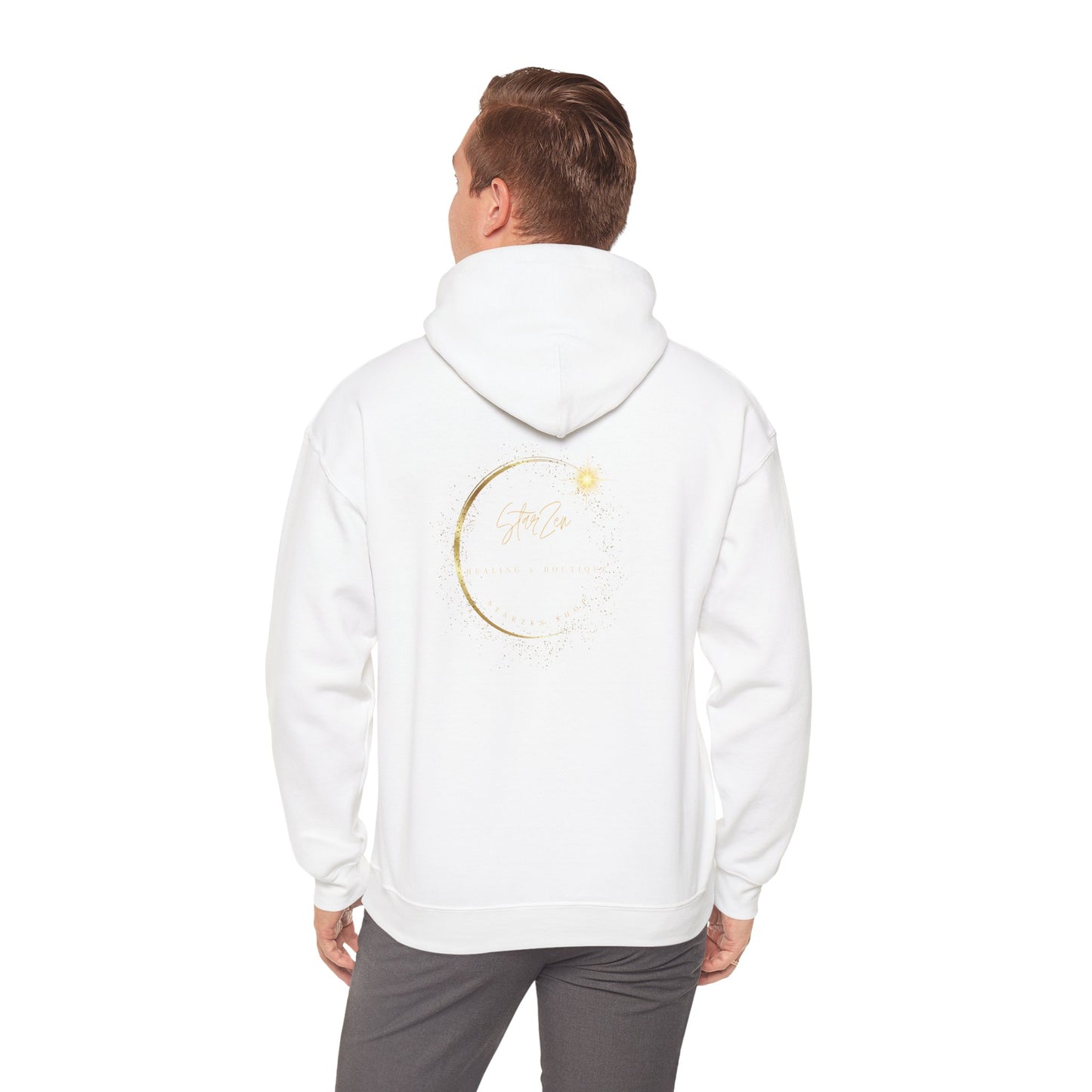 Unisex Heavy Blend™ Hooded Sweatshirt-StarZen logo