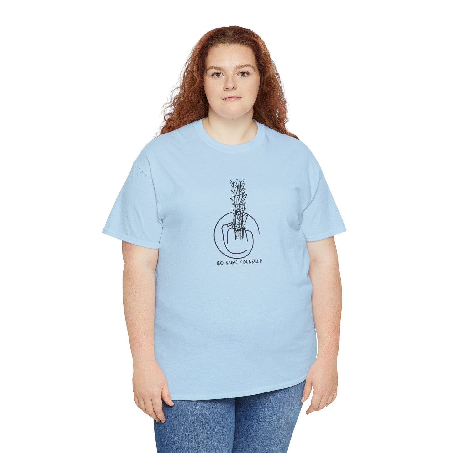 Unisex Heavy Cotton Tee- Go Sage Yourself