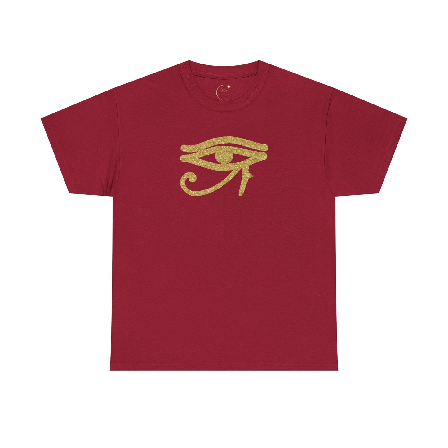 Unisex Heavy Cotton Tee- Eye Of Horus Protection