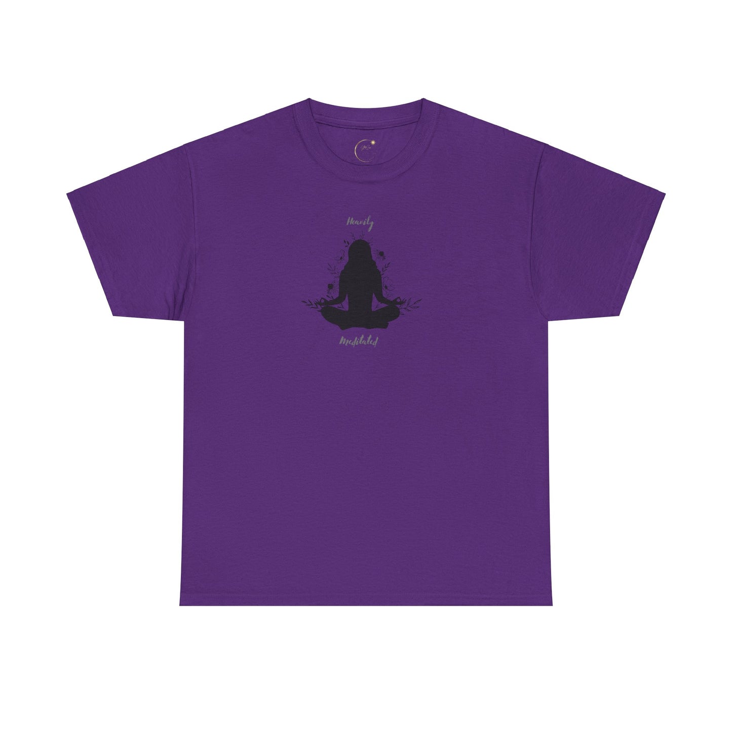 Unisex Heavy Cotton Tee-Heavily Meditated