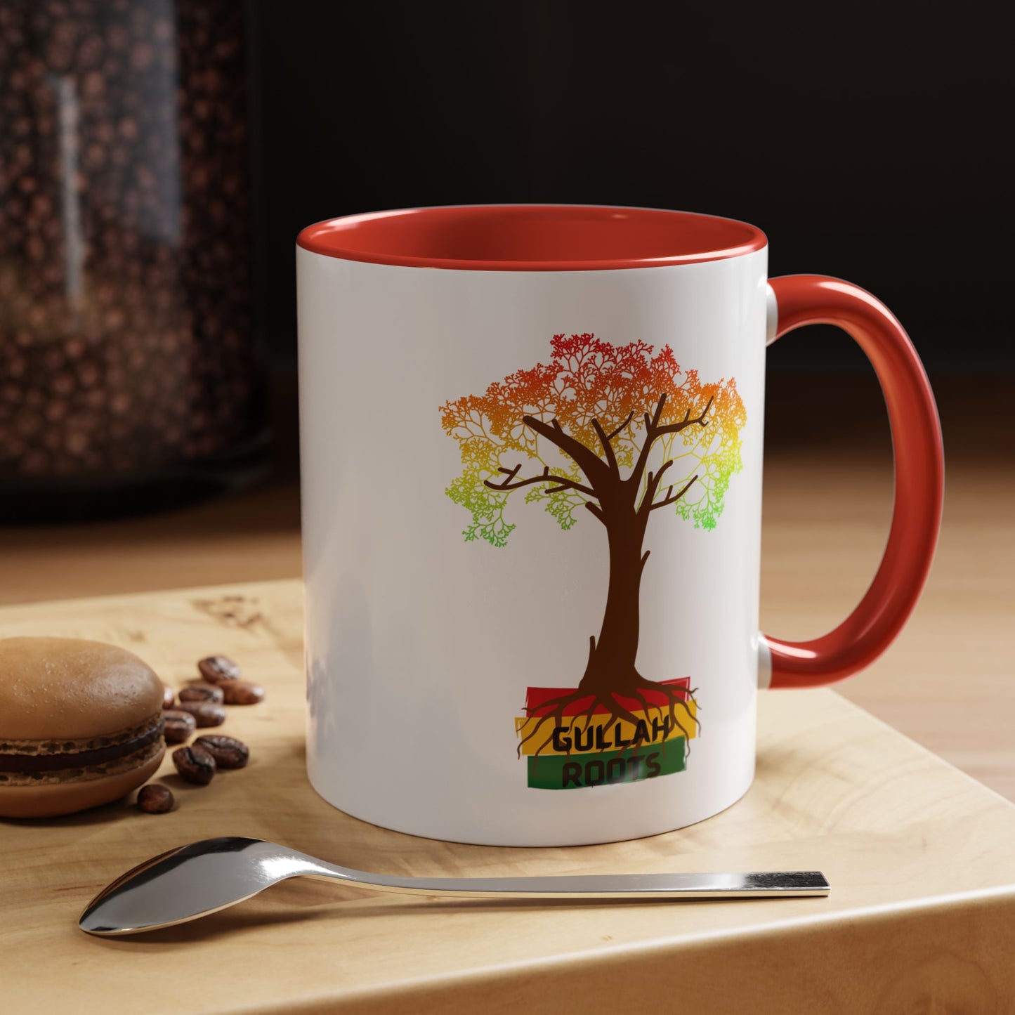 Accent Coffee Mug (11, 15oz)-Gullah Roots