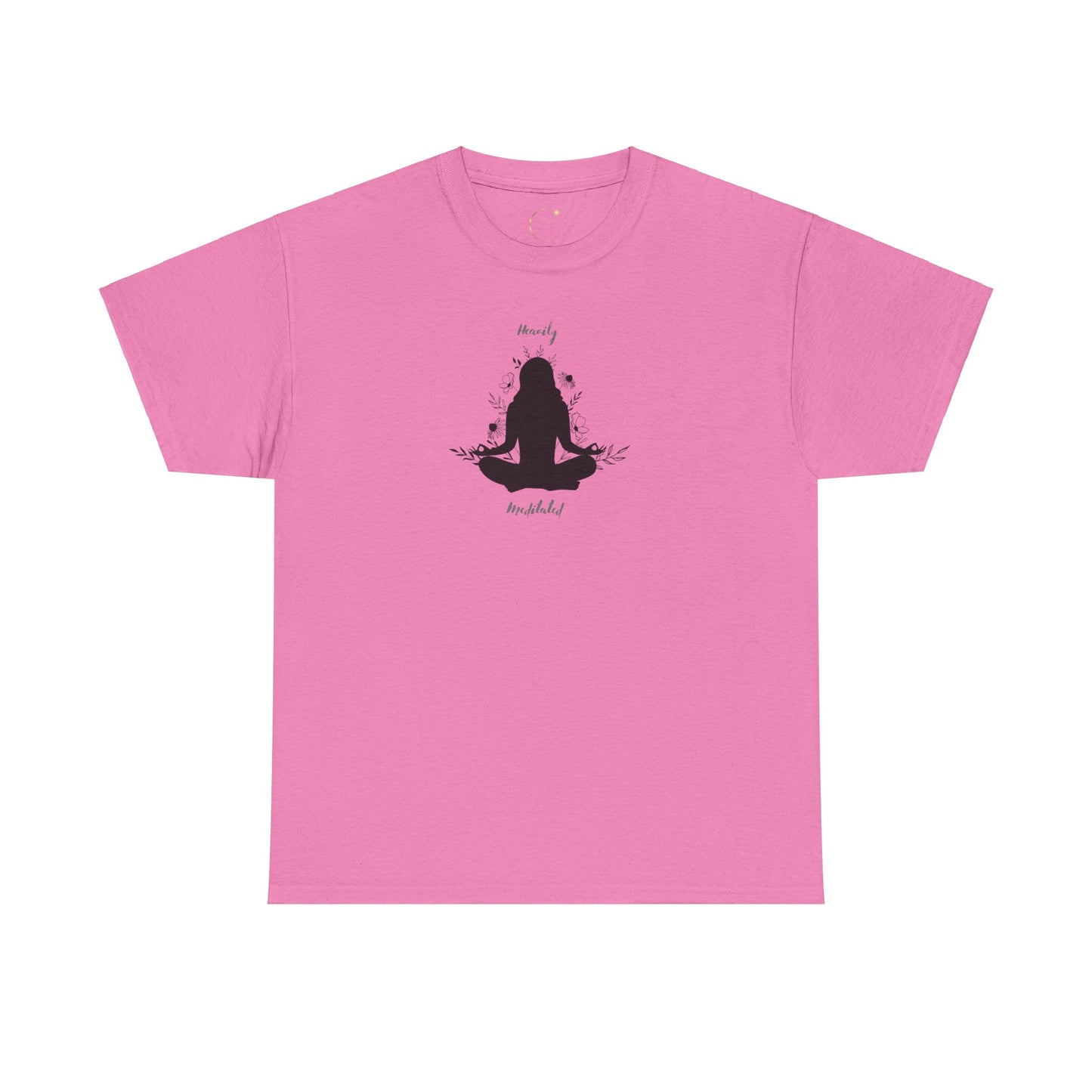 Unisex Heavy Cotton Tee-Heavily Meditated