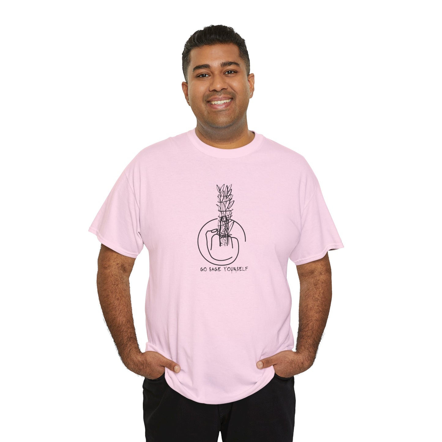 Unisex Heavy Cotton Tee- Go Sage Yourself