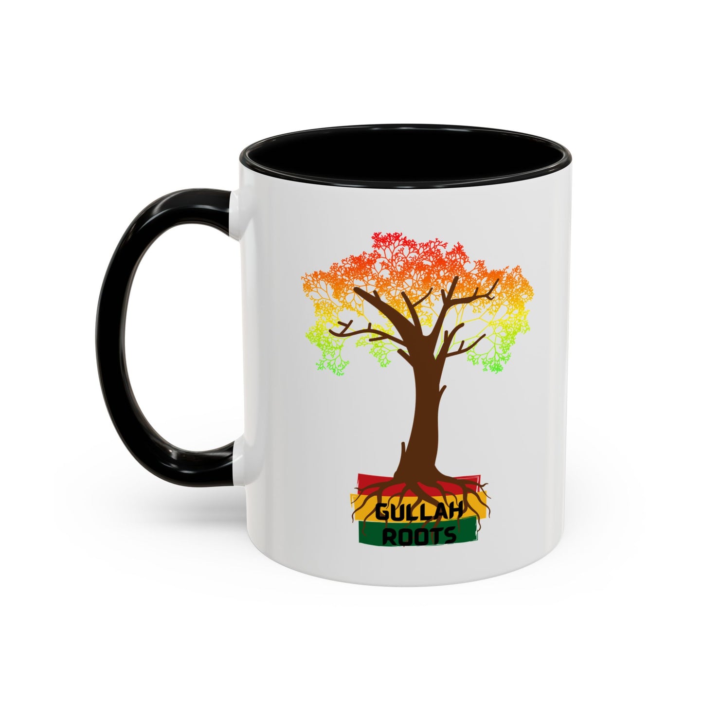 Accent Coffee Mug (11, 15oz)-Gullah Roots