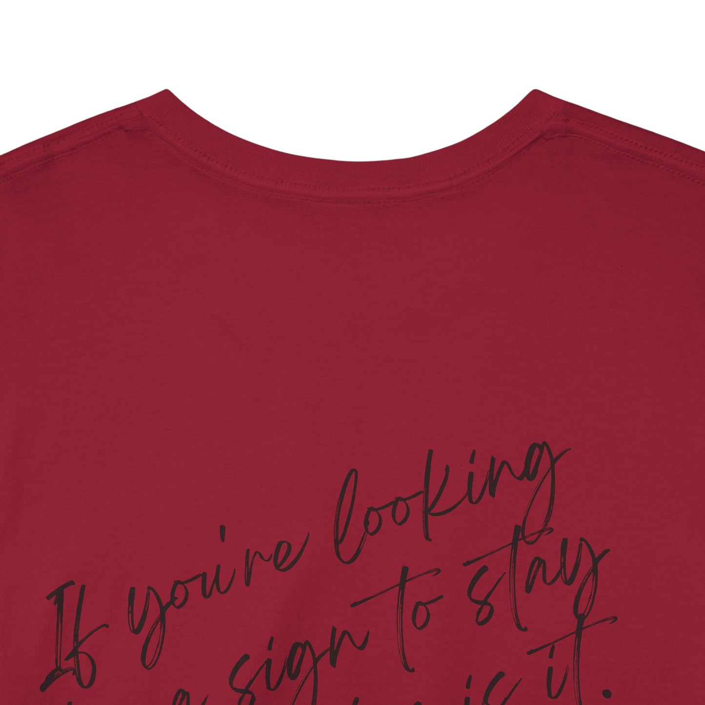 Unisex Heavy Cotton Tee- Call/Text 988