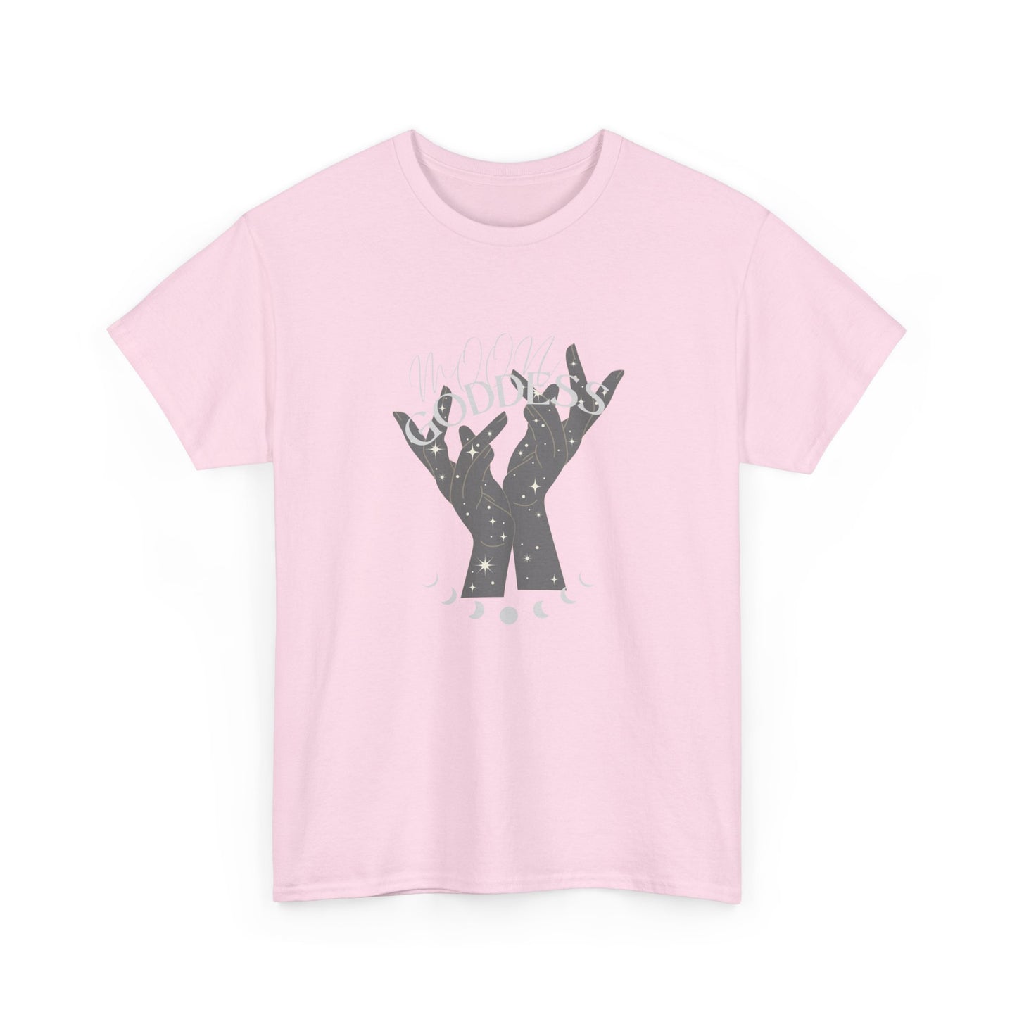 Unisex Heavy Cotton Tee-Moon Goddess 2