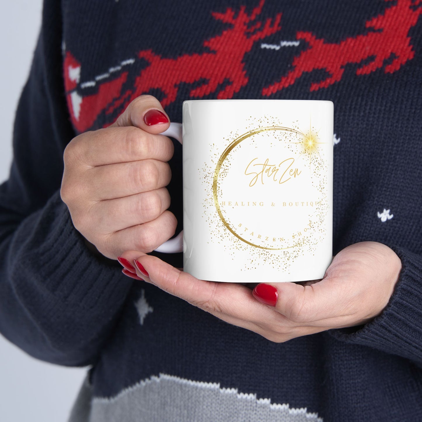 Ceramic Mug 11oz-StarZen Logo