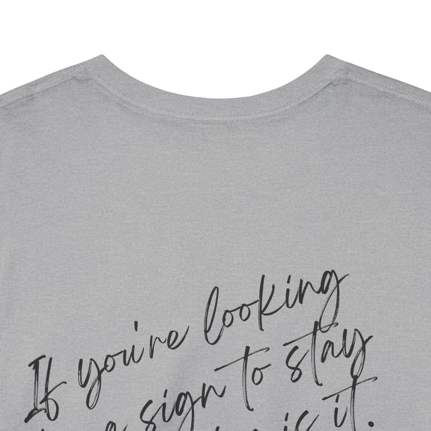 Unisex Heavy Cotton Tee- Call/Text 988