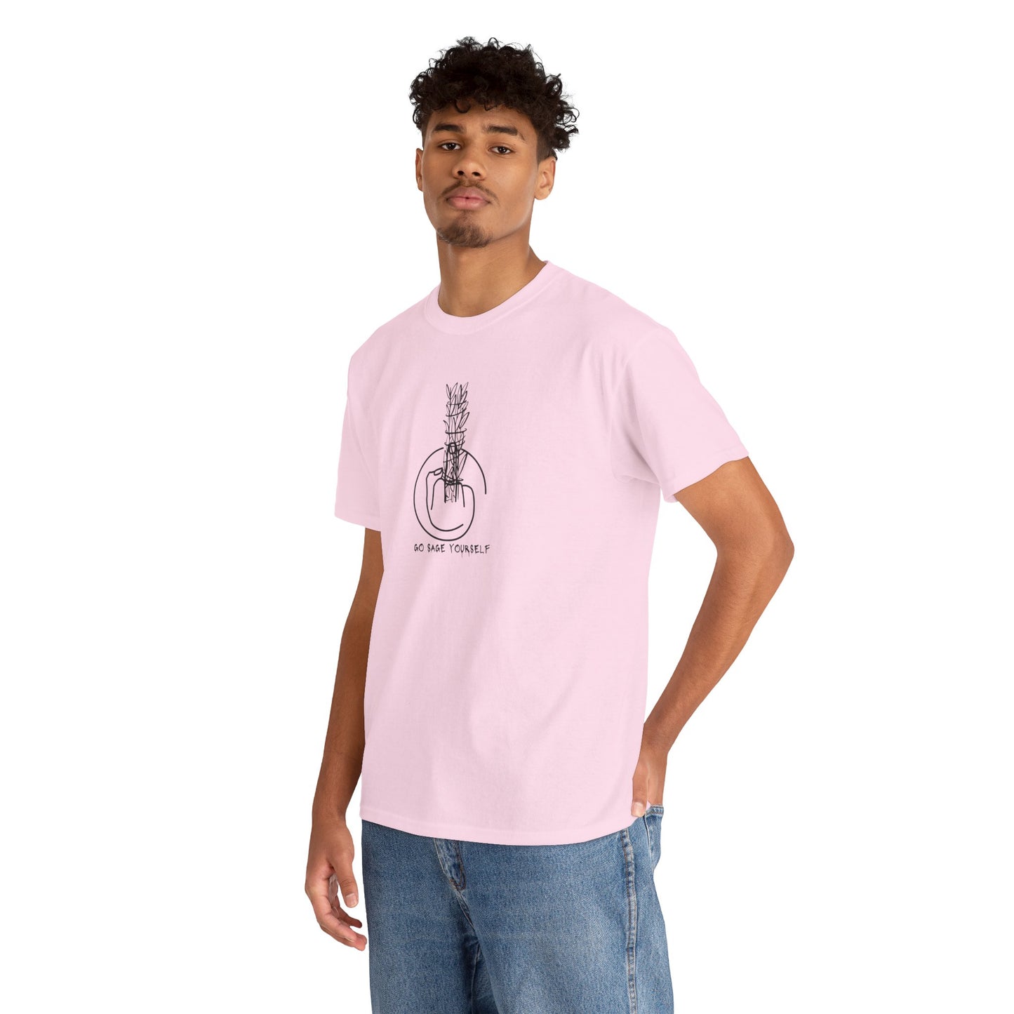 Unisex Heavy Cotton Tee- Go Sage Yourself