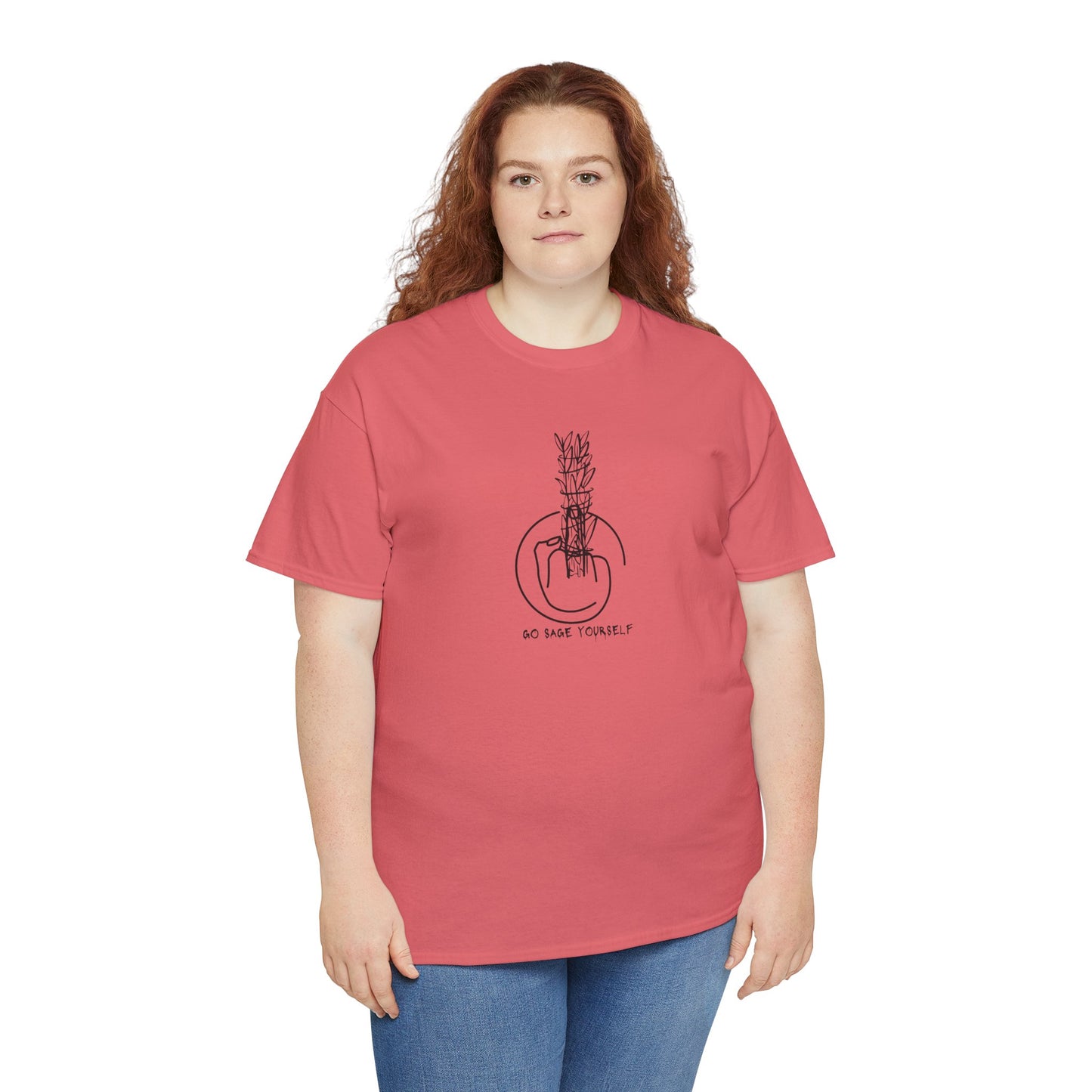 Unisex Heavy Cotton Tee- Go Sage Yourself