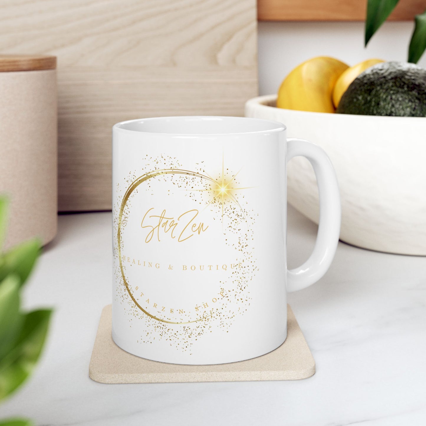 Ceramic Mug 11oz-StarZen Logo
