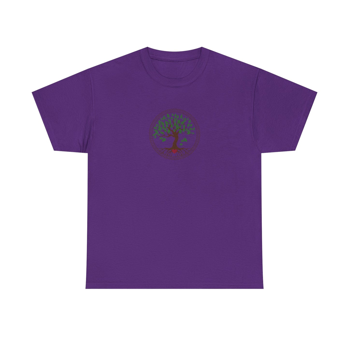 Unisex Heavy Cotton Tee- Tree of Life