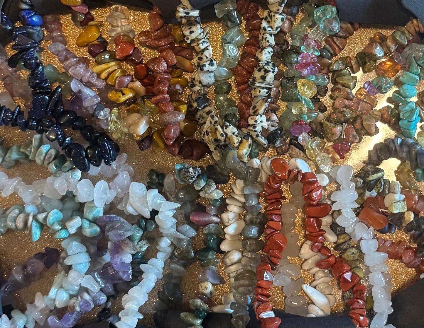 Chipped Crystal Bracelet