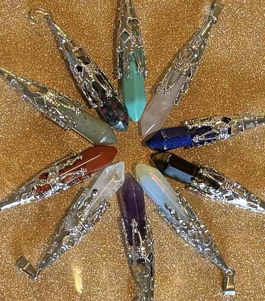 Hexagonal Crystal Necklace