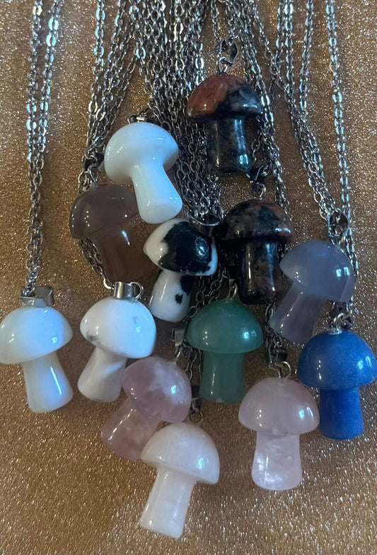 Mushroom Necklace