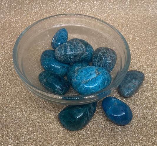 Blue Apatite Stones