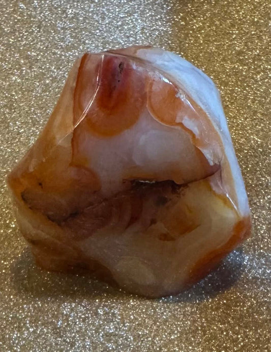 Carnelian Flame Carving