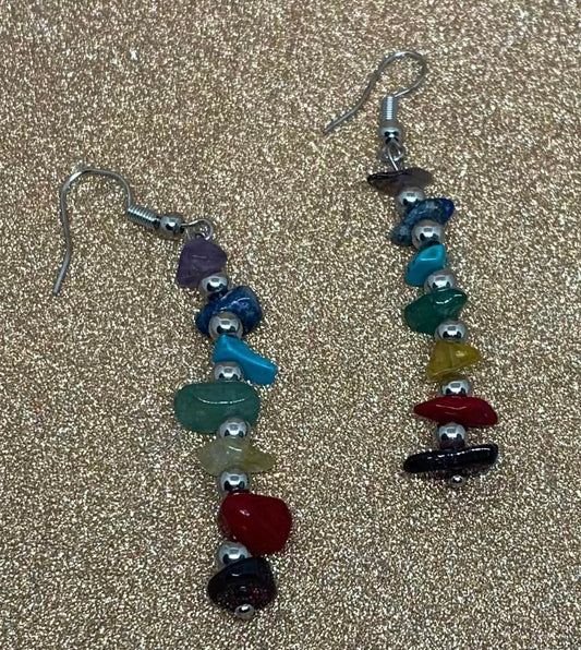 Chakra Stone Earrings