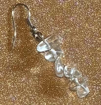 Crystal Chipped Earrings
