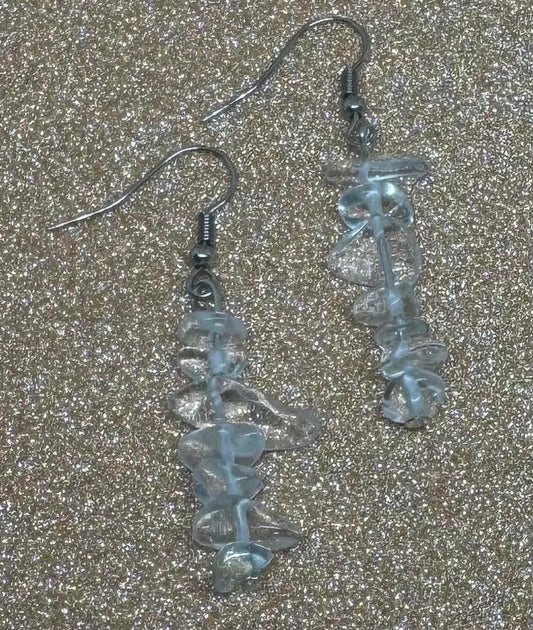 Clear Quartz Earrings