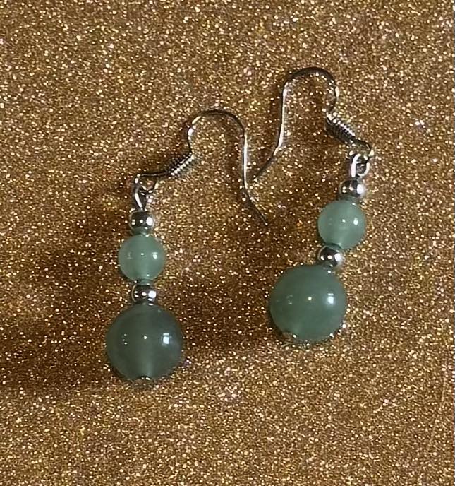 Crystal Orb Earrings