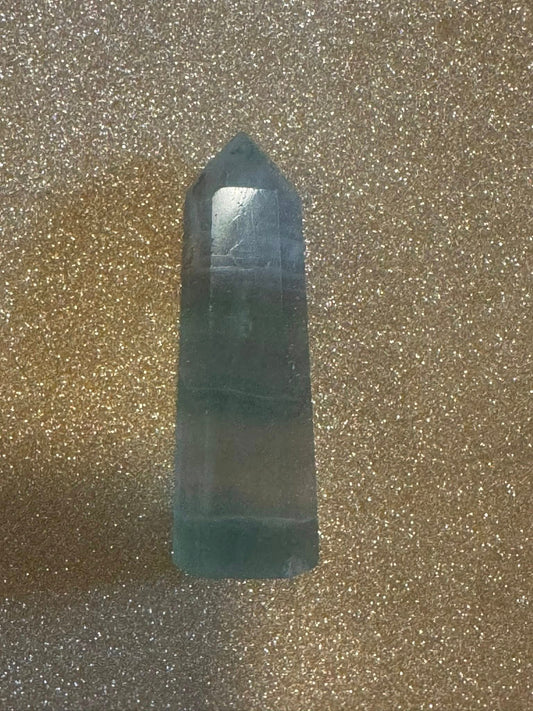 Rainbow Fluorite Point