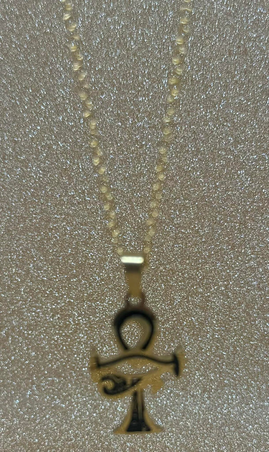 Eye Of Horus Ankh Necklace