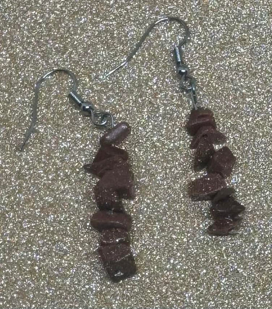 Goldstone Earrings