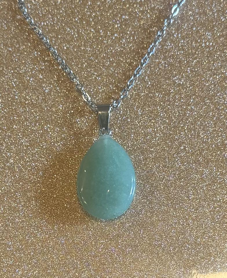 Crystal Teardrop Necklace