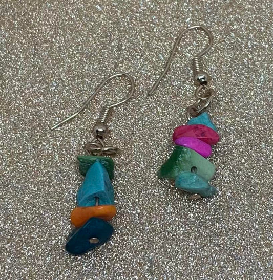 Mixed Crystal Earrings