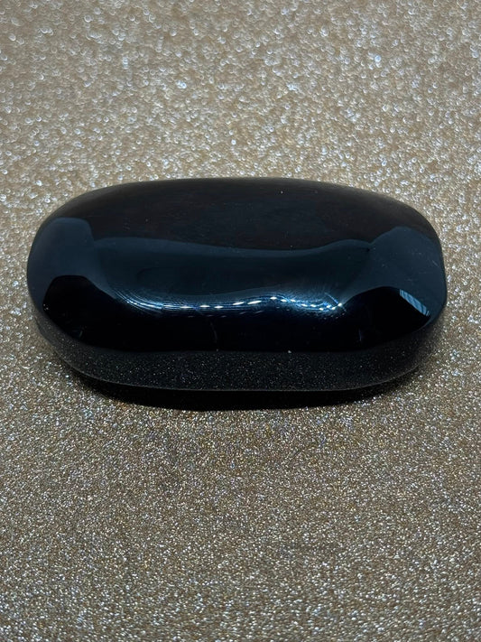 Obsidian Emerald Carving