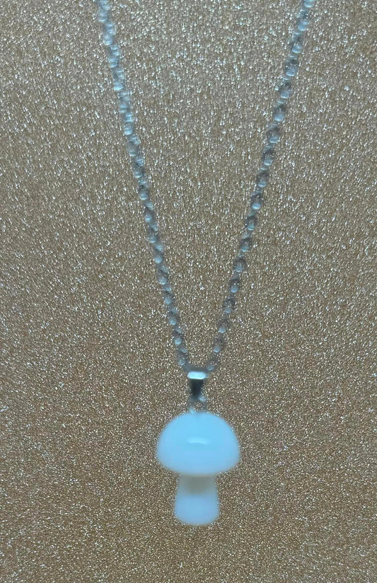 Opalite Mushroom Necklace