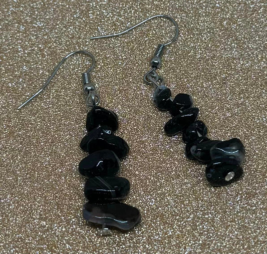 Orca Agate Earrings