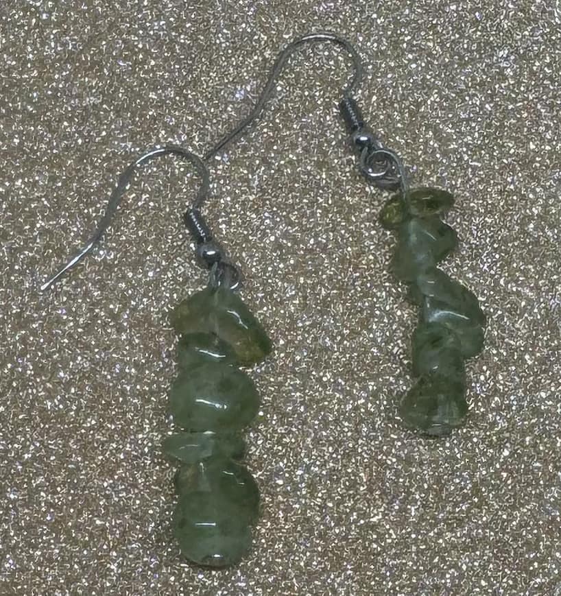 Prehnite Earrings