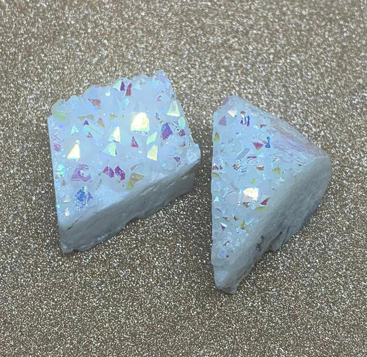 Opal Aura Quartz Cluster