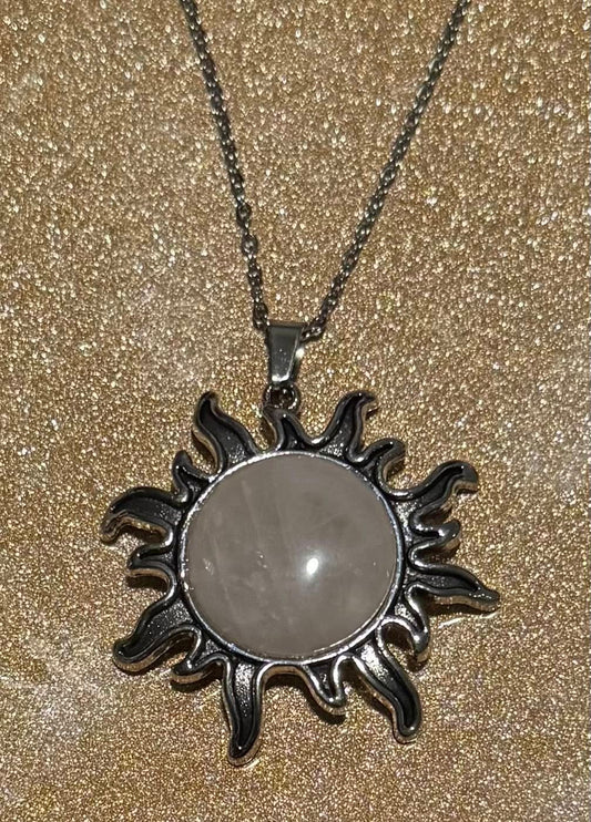 Crystal Sun Necklace