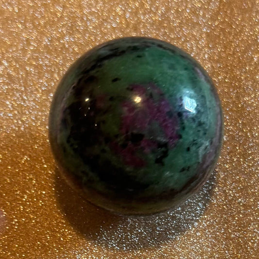 Ruby In Zoisite Sphere
