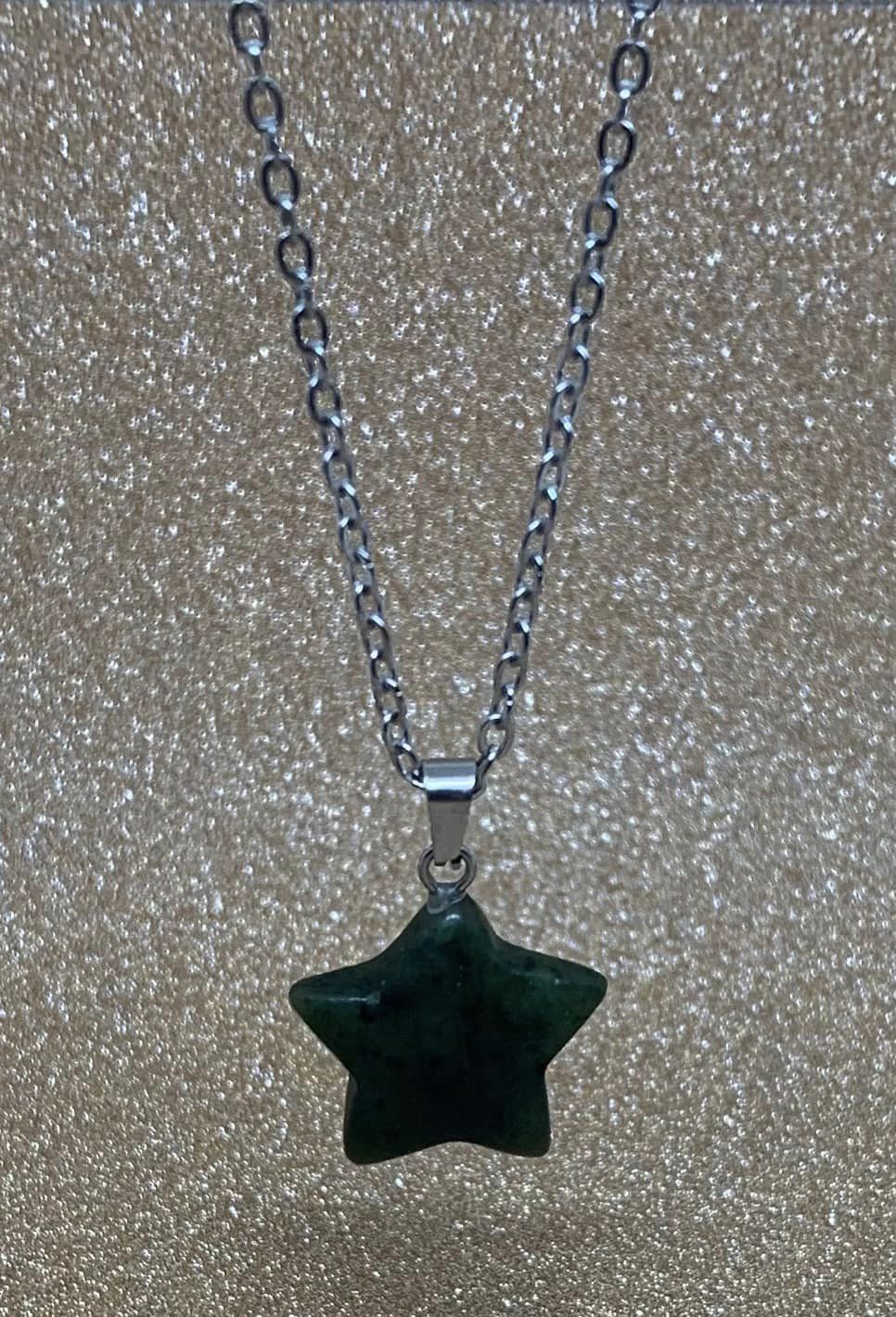 Serpentine Star Necklace