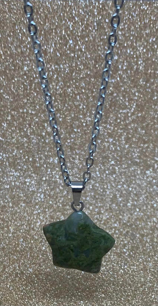 Unakite Star Necklace